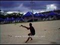 Baankrood beach kitejumping Thailand