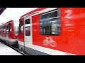 Abfahrt der RegionalBahn nach Braunschweig mit BR 628 und Schnee