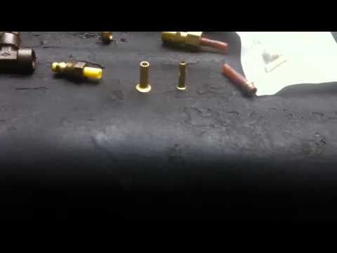 how to repair nylon fuel line
