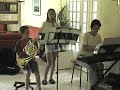 trio piano clarinette et cor