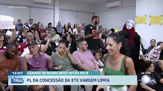 CÂMARA DE BAURU DEVE VOTAR HOJE PL DA CONCESSÃO DA ETE VARGEM LIMPA_02