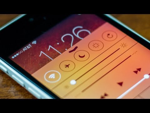 how to get to control center ios 7