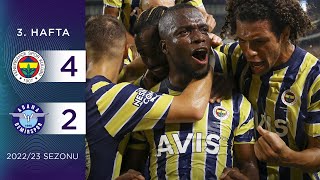 Fenerbahçe (4-2) Adana Demirspor  3 Hafta - 2022/
