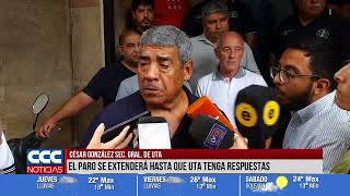 CÉSAR GONZÁLEZ SEC. GRAL. DE UTA