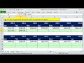 Excel Magic Trick 924: Percentage Change On Running Total Months: 2012 Compared To 2011