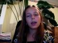 Me singing Oh Canada in French!