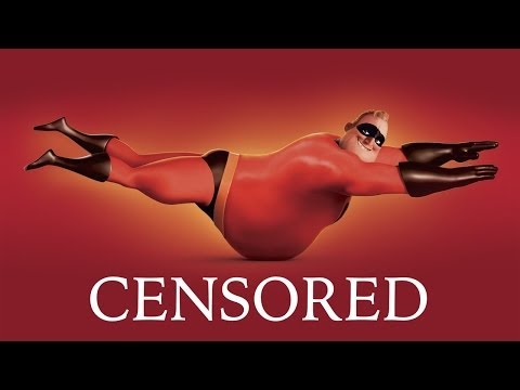 THE INCREDIBLES | Unnecessary Censorship Recap | Censored Disney Pixar Funniest / Best Moments