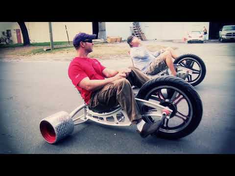 Monster BIG WHEEL extreme trike racing