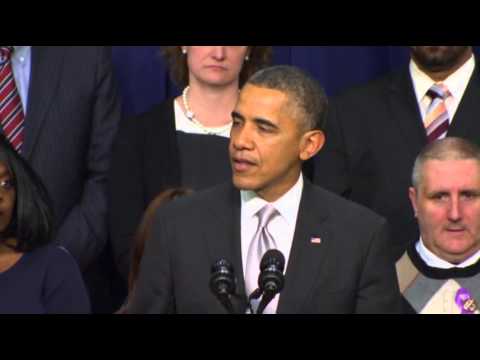 Obama: Health Care Law 'is Working'