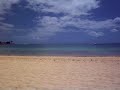ala moana beach park on may day, early afternoon around 1:15 p.m. hawaiian standard time.