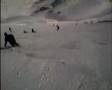 Downhill in Tignes from Grande Motte