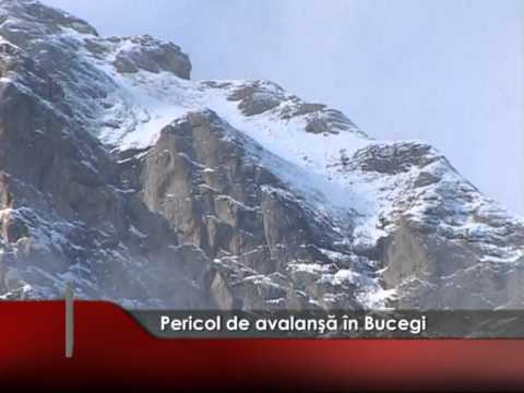 Pericol de avalanşă în Bucegi