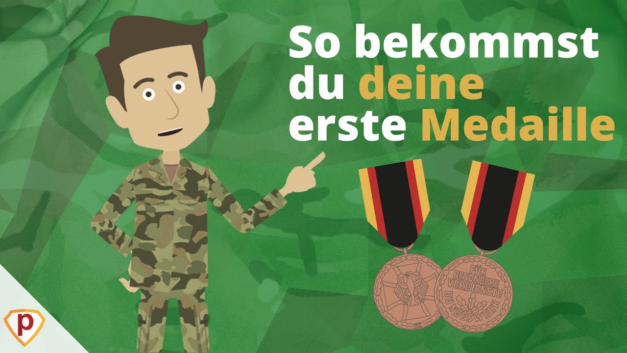 Medaillen bei der Bundeswehr | Einfach erklärt von Plakos
