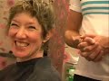 lesleys hair cut for the cancer council 