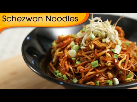 Schezwan Noodles – Easy to Make Quick Homemade Chinese Noodles Recipe By Ruchi Bharani