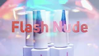 Гель-лак JOIA Vegan Flash Nude №073 (розово-бежевый, светоотражающий) 6 мл