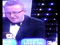 Fergal le Sharkey on the last night of Quizmania