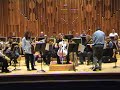 rehearsal at the barbican