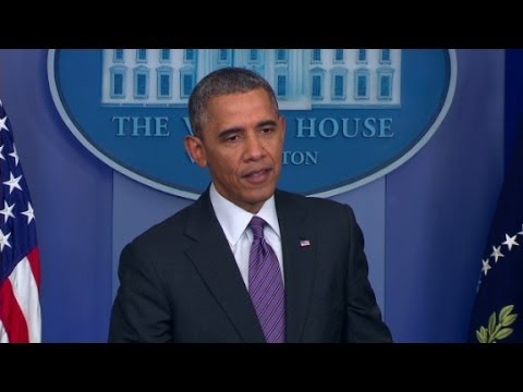 Obama: Time for political fight to end