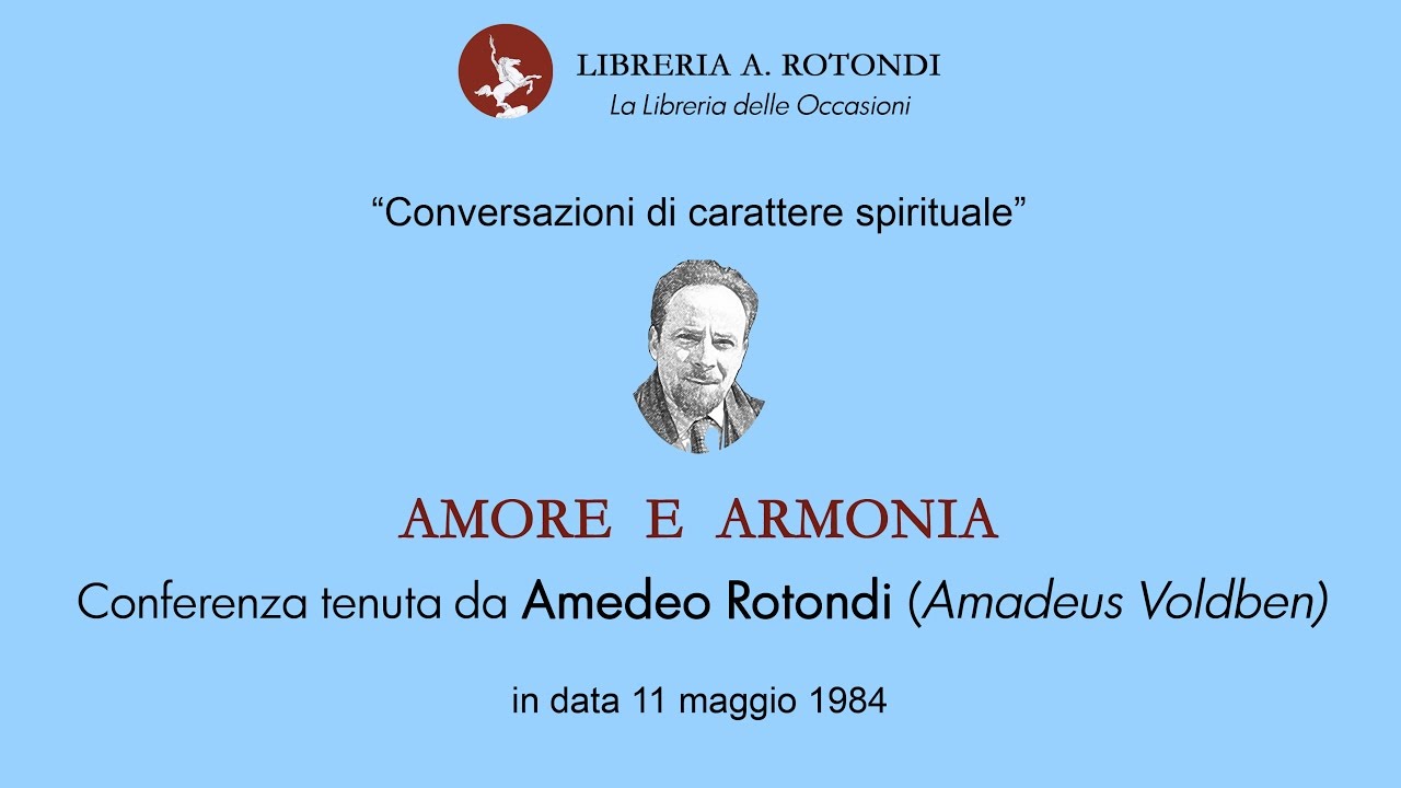 Amore e armonia - Conversazioni di carattere spirituale