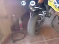 limpiando piso