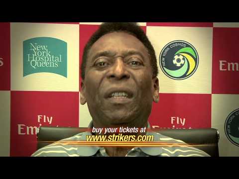 Message from Pele: Strikers vs NY Cosmos Message from Pele: Strikers vs NY Cosmos