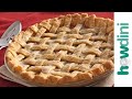 How to make a lattice top pie crust