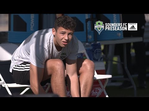 Video: Sam Rogers discusses training with the first team