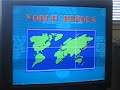 7/18/06, world heroes snes. goal: complete game shutout. difficulty level: default 3 stars ahh, hanzo. before he became hanzou. huh, go figure. at any rate here i battle muscle power aka hulk hogan. love this stage, a wrestling ring suspended high in the sky -- creative! in the 2nd round i deliver a nice dizzy combo. i then redizzy him two more times.