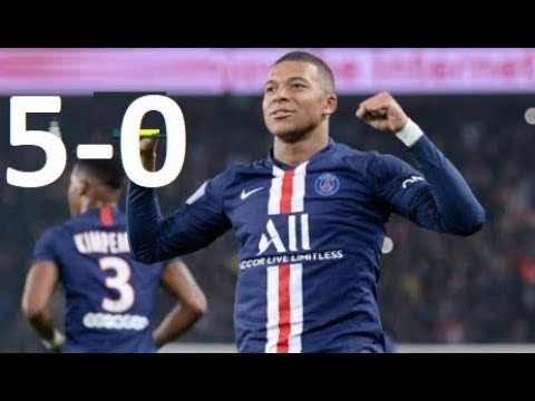PSG Vs Montpellier 5-0 Ligue 1 01/02/2020