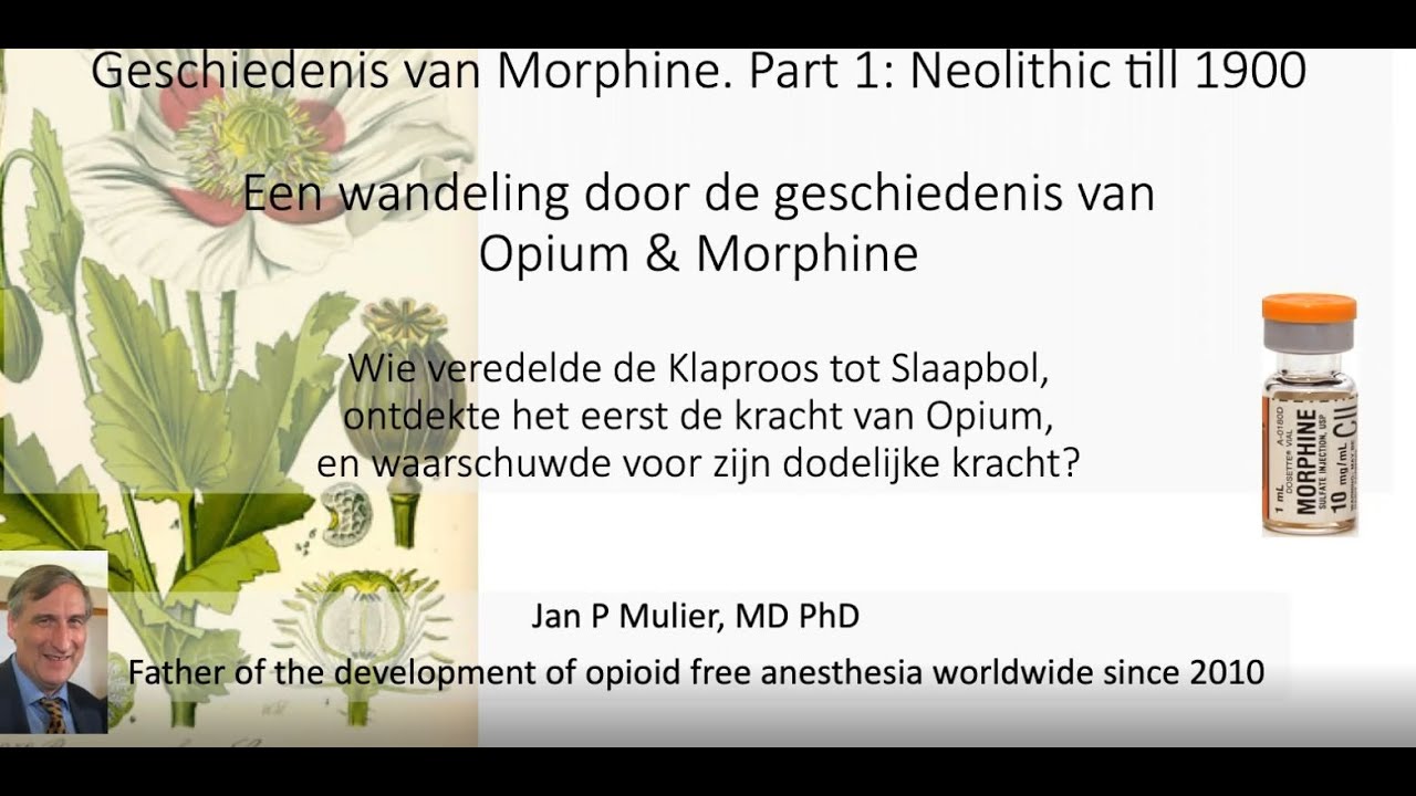 De geschiedenis van opium - deel 1