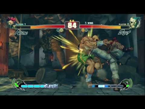 Samsung Street Fighter 4 Challenge Footage