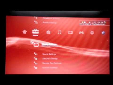 how to connect playstation 3 to tv