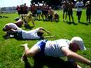 Glassmen brass staff beach flag tournament