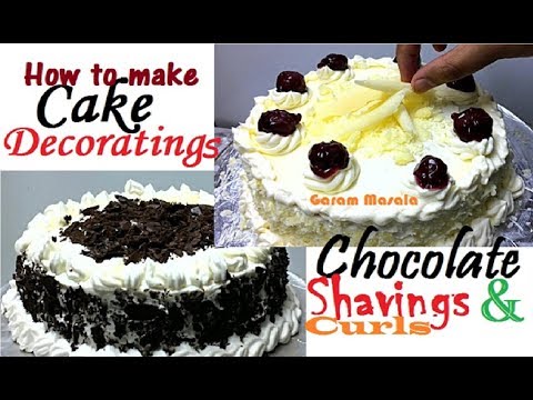 video-linktoworks-How to make Chocolate Curls and Shavings for Cake...