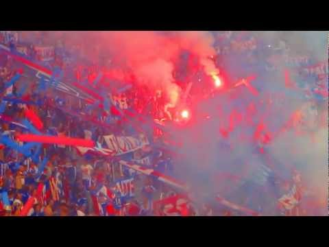 Video - Salida U de Chile v/s Godoy Cruz Mendoza HD - Los de Abajo - Universidad de Chile - La U - Chile