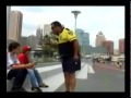 Crazy Cop Harrasses Skaters (Update)