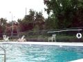 Two Hot Girls Skinny Dipping in Public Pool ;)