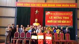 Phường Quang Trung: Lễ mừng thọ người cao tuổi