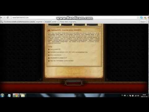 spolszczenie - Pod koniec filmu padł mi mikrofon tam pokazywałem wam jak wgrać spolszczenie i że Hammer działa :) Link do torrentów:http://www.instalki.pl/programy/download...