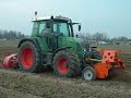 fendt 412 au fraisage et au buttage des asperges (07.03.08) fendt 412 au fraisage et au buttage des asperges (07.03.08)