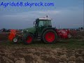 fendt 412 au fraisage et au buttage des asperges (07.03.08)