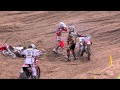 McDade Pulls Hahn's Bike off him McDade Pulls Hahn's Bike off him