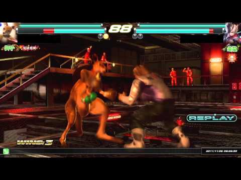 TTT2 ロジャー クマ vs ラース ドラグノフ WinPose