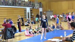 Gimnastika polf  drž  prv  v talni akrobatiki 14