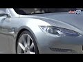 MORE TESLA COVERAGE @ INSIDELINE.COM: blogs.edmunds.com The Tesla Model S sedan made its world debut today at Elon Musk's Space X facility in Hawthorne, CA. In addition to announcing various details on the car, Musk reiterated his confidence in the eventual success of the program. 