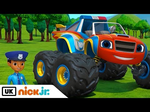Blaze and the Monster Machines | Officer Blaze | Nick Jr. UK