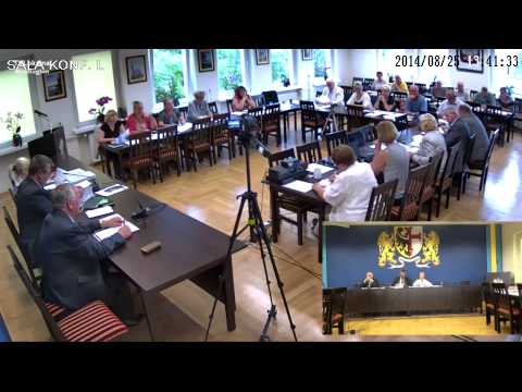 Click to View : XXXVIII Sesja Rady Gminy Czernica 24 sierpnia 2014 roku cz. 1 od rozpoczęcia do przerwy