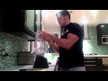 Chocolate PB Banana Protein Shake