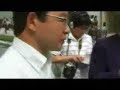 河野談話撤回署名を妨害し、共産党の違法街宣は黙認する警察1/3